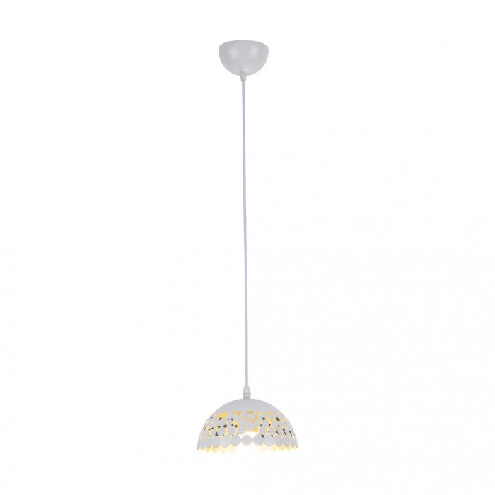 Lampa wisząca LISA WHITE 1xE27 18cm