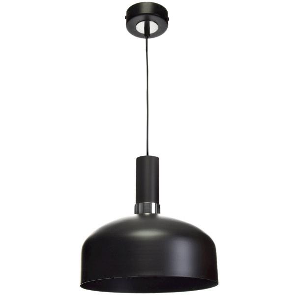 Lampa wisząca MALMO BLACK/CHROME 1xE27