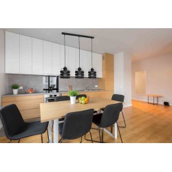 Lampa wisząca LARS BLACK 3xE27