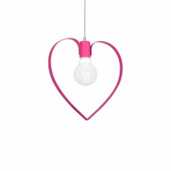 Lampa wisząca AMORE DARK PINK 3xE27