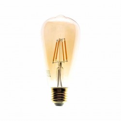 Żarówka Filamentowa LED 6W ST64 E27 2700K Amber