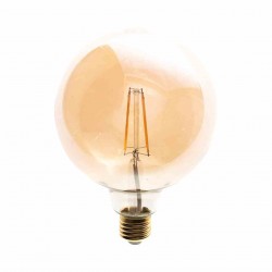 Żarówka Filamentowa LED 6W G125 E27 2700K Amber