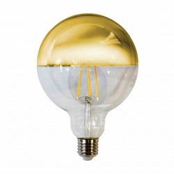 Żarówka Filamentowa LED 4W G45 E27 2700K Half Gold