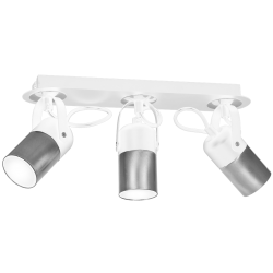 Lampa sufitowa WILSON WHITE 3xGU10