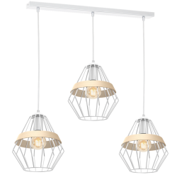 Lampa wisząca CLIFF WHITE 3xE27