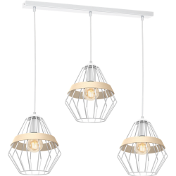 Lampa wisząca CLIFF WHITE 3xE27