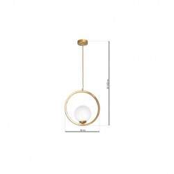 Lampa wisząca VIENNA 1xE14