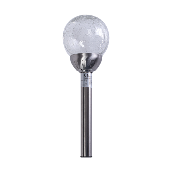 LAMPKA OGRODOWA SOLARNA SZKLANA