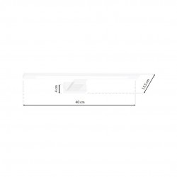 Kinkiet SHINE WHITE 40cm 7W LED