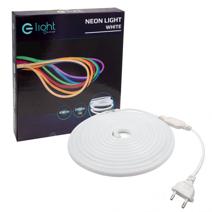 NEON FLEX LED ZIMNY BIAŁY 5M 230V NEON FLEX LED ZIMNY BIAŁY 5M 230V