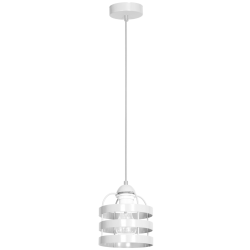 Lampa wisząca LARS WHITE 1xE27